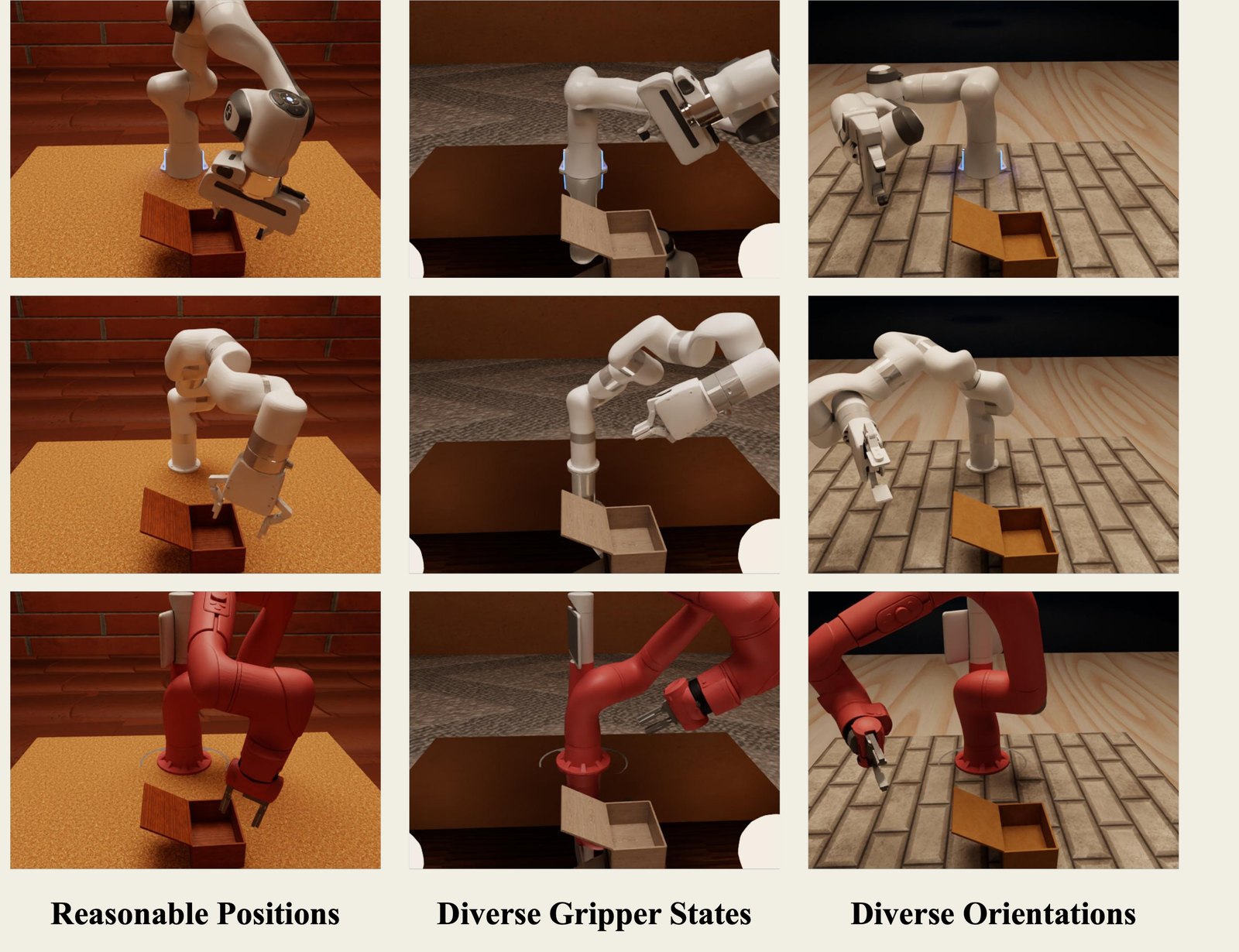 A manipulation-relevant pose prior produces task-plausible tabletop configurations